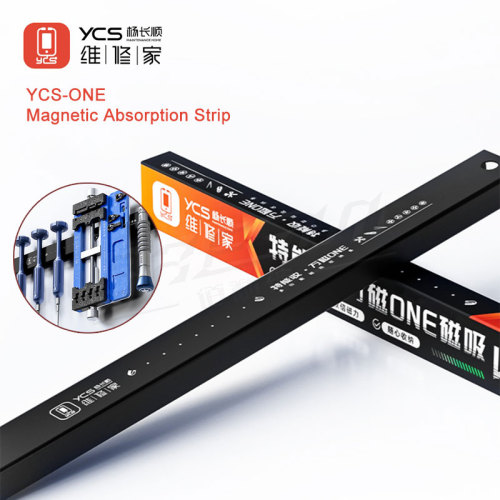 YCS ONE Magnetic Absorption Strip For Mobile Phone Repair Screw Tweezers Pliers Storage Magnetic Absorption Strip Tool