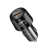 48W Car Charger Super Fast Charging PD & QC3.0 USB C Car Phone Charger Type C Cigar Lighter for iPhone Xiaomi Samsung Huawei