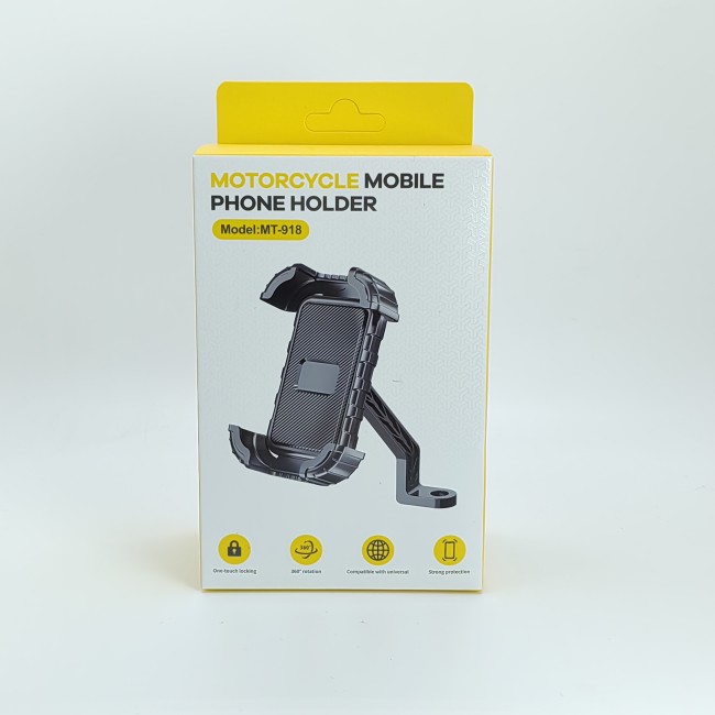 Bike Phone Holder 360 View Universal Bicycle Phone Holder For Mobile Phone Stand Shockproof Bracket GPS Clip