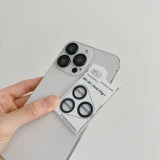 Official Color Camera Lens Protector For IPhone 16 15 14 Pro Max Plus 11 12 13 Mini Tempered Glass Protection Cover Accessories