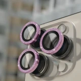 Metal Protective Glass For IPhone 16 15 14 13 12 11 Pro Max Glitter Camera Lens Protection Glass For IPhone 14 Plus 15Pro Max Film
