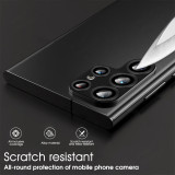 Armor Matel Camera Protector Cover For Samsung Galaxy S24 S23 S22 Ultra  Tempered Glass Lens Cap SamsungS23 Samung S 23 Ultra Plus
