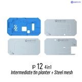 MiJing Z20 Pro Magnetic Middle Layer Tin Planting Platform For iPhone X-16PM BGA Tin Reballing Stencil Positioning Repair Tool