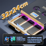 QIANLI UVX24 Powerful Integrated UV Curing Lamp for Mobile Phone 16 Inch LCD Screen Glass OCA Glue Fast Curing Light