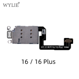 WYLIE Dual Card Flex Ca‮lb‬e for iPhone 16 Plus Pro Max US Version Built-in Dual Card Ribbon Cable Layering Card Sticker Tools