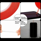 Double Sided Adhesive Tape Heat Resistant High Adhesion Transparent Acrylic Tape for DIY Phone iPad LCD Touch Screen Repair