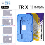 XZZ For iPhone X-11 15 16 Plus/16 Pro Max Motherboard Middle Frame BGA Reballing Stencil Tin Template Kits With Welding Steel Mesh