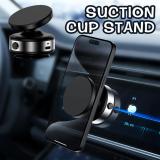 360°rotatable Vacum Car Holder For IPhone Magnetic Car Mount Vacuum Phone Holder