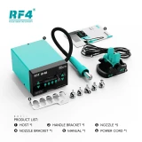 RF4 RF-H3 1200W Intelligent Hot Air Station Automatic Sleep BGA Rework Station For Phone Motherboard PCB BGA Desoldering Repair