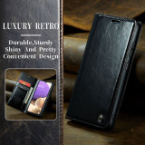 Flip Leather Wallet Case for Samsung Galaxy S24 S23 FE S22 Plus S21 S20 Ultra S10 A13 A33 A53 Magnetic Phone Cover Coque Etui