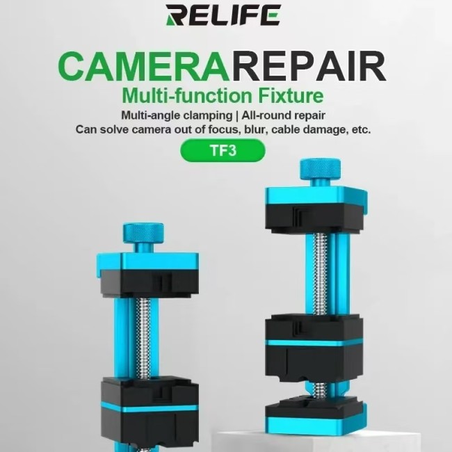 RELIFE TF3 Universal Mobile Phones Camera Repair Clamping For iPhone Camera Chip Disassembly Soldering Adjustable Metal Fixture