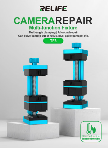 RELIFE TF3 Universal Mobile Phones Camera Repair Clamping For iPhone Camera Chip Disassembly Soldering Adjustable Metal Fixture