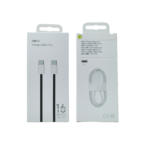 USB-C Cable For Apple iPhone 16 Pro Max PD 60W Fast Charging For Huawei Xiaomi Samsung Type C Weaving Cable Accessories