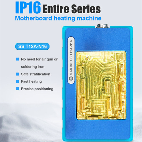 SUNSHINE SS-T12A-N16 IP16 Motherboard Layered Heating Machine Chip Hard Disk Fingerprint Cable CPU Degumming Detinning Tool