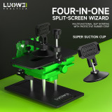 4IN1 360° LW-301Pro Arbitrarly Rotating clamp Fixture LCD Screen Disassembly Back Cover Clamping Function Phone Repair Teardown Hand Tool