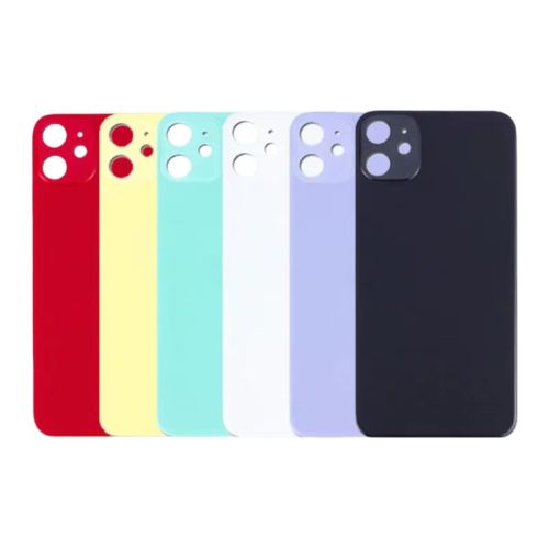 For iPhone 11 Back Glass Cover Replacement Big Camera Hole