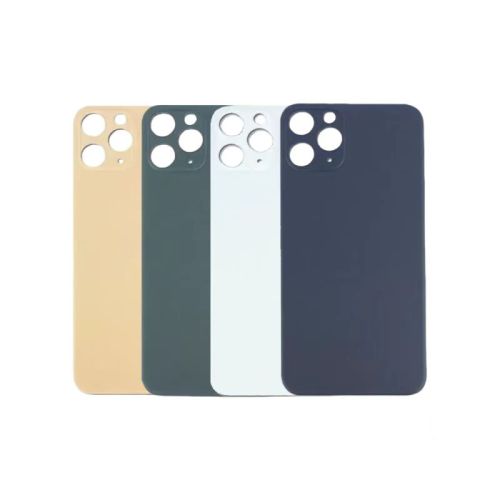 For iPhone 11 Pro Max Back Glass Cover Replacement Big Camera Hole