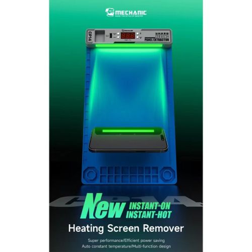 MECHANIC CP14 LCD Screen Separator for Mobile Phone Pad Repair with Dust Light 14-inch Screen Pre-heating Removal Platform