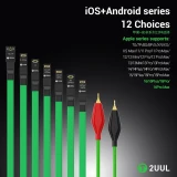 2UUL PW02 Data Startup Power Boot Cable Multi 3 Type-C Interface Efficient Detection for iPhone 6-16PM Android Repair Test tools
