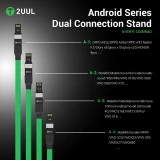 2UUL PW02 Data Startup Power Boot Cable Multi 3 Type-C Interface Efficient Detection for iPhone 6-16PM Android Repair Test tools