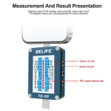 RELIFE TB-09 Charging Port Tester for IP HUAWEI SAMSUNG XIAOMI Lightning Type-C Interface Tail Plug Dock Detection Instrument