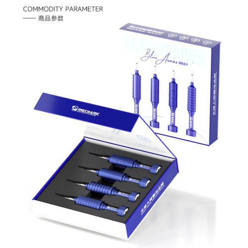 New MECHANIC High Hardness Screwdriver Convex Cross Y0.6 Pentalobe Phillips for Mobile Phones Watch Repair Opening Tools set kit