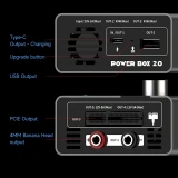 MECHANIC Power Box 2.0 Portable Power Supply 3 Pattern Digital Display Curve Pointer 360° Rotation Acjustable PD Fast Charging