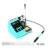 RF4 RF-S110 Intelligent BGA Rework Solder Station Soldering Heat Air Gun For Mobile Phones PCB SMD SMT Welding Repair tools kit