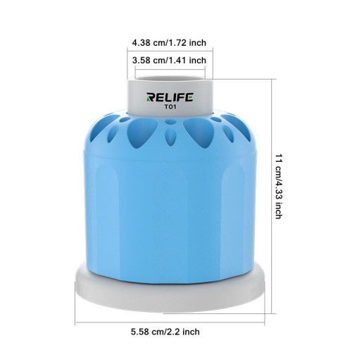 RELIFE T01 Multifunctional Rotating Storage Box for Mobile Phone High-Capacity 360 ° Free Rotation 25 Hole Screwdriver Storage
