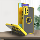 For Samsung Galaxy Z Fold3 Z Flip4  5 6 A02 03 A54 5G  M 23 33 Magnetic Ring Matte Case For Galaxy A53 A34 A14 A13 A33 A52 A51 A32 A73 A72 A71 A52S Shockproof Funda
