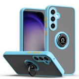 Shockproof Phone Case For Samsung Galaxy S8 S9 S10 Note 8 9 10 23 24 25 PLUS LITE ULTRA S10E Fashion Matte Magnetic Ring Stand Cover