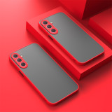 Original Matte Samung A36 5G Case Silicone Edge Hard PC Matte Back Cover For Samsung Galaxy A16 A 16 36 5G Camera Protect Funda