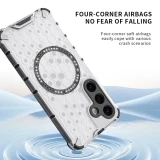 Suitable For Samsung Galaxy S25 S24 S23Ultra Plus A55 semi transparent protective case suitable for Magsafe wireless charging