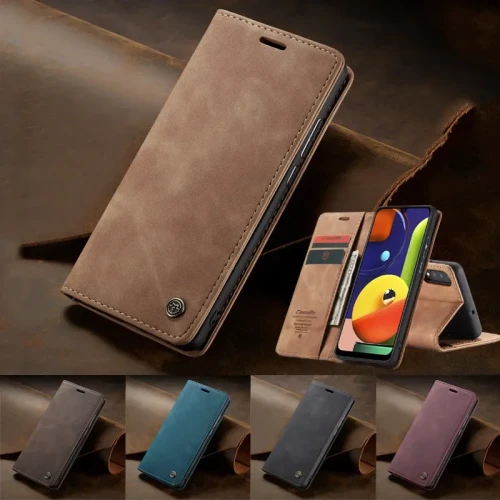 Flip Leather Case For Samsung A56 A36 A55 A35 A53 A73 A33 A23 A13 A52 Wallet Card Cover For Galaxy A16 A15 A14 A24 A34 A54 Coque