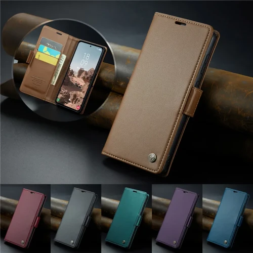 Magnetic Leather Wallet Card Phone Case For Samsung Galaxy A56 A36 A26 A16 A06 A15 A54 A34 A14 A73 A53 A33 A23 A13 Flip Cover