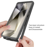 For Samsung Galaxy S25 S24 Plus Ultra FE A26 A36 A16 A56 double-layer 2IN1 sturdy shockproof case phone case
