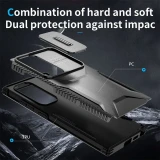 Case For Samsung Galaxy S25 S24 S23 Ultra Plus FE A55 A35 A56 A36 5G Military Grade Shockproof Protective Slide Camera Cover