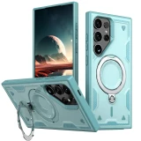 Case For Samsung Galaxy S25 S24 S23 Ultra Plus A56 A36 A26 A26 A16 Magnetic Wireless Charge 360° Rotating Stand Shockproof Cover