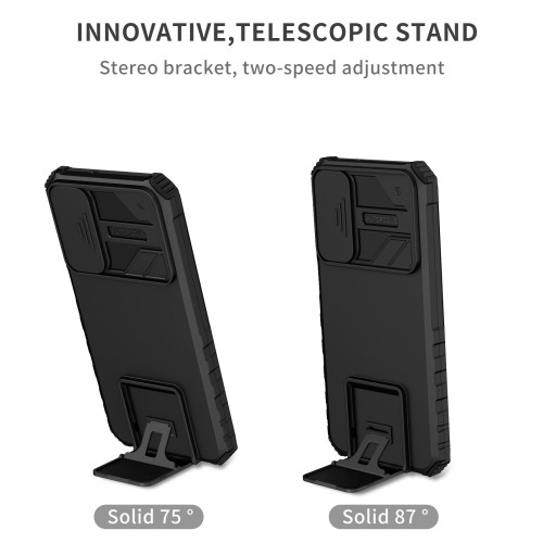 Black Kickstand Bag Cover Case for Samsung Galaxy A56 5G A55 A36 A15 A16 A35 A05S A54 A14 A34 A53 S24 S25 Ultra s23 FE S22 Plus