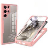 Full Protection Phone Case for Samsung Galaxy S25 Ultra S24 Plus S23 FE A06 A16 A26 A36 A56 A05S A05 A15 A25 A35 A55 Clear Cover