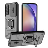 For Samsung Galaxy A26 A36 A56 5G Case Armor Slide Camera Protection Ring Stand Hard Back Cover For Sumsung A56 A 56 36 26 Funda