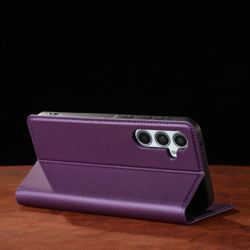 Flip Leather Case For Samsung Galaxy A15 A35 A55 A14 A34 A54 A56 A16 A36 S25 S24 S23 Ultra S22 S21 Plus S20 FE Phone Card Cover