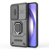 For Samsung Galaxy A26 A36 A56 5G Case Armor Slide Camera Protection Ring Stand Hard Back Cover For Sumsung A56 A 56 36 26 Funda