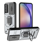 For Samsung Galaxy A26 A36 A56 5G Case Armor Slide Camera Protection Ring Stand Hard Back Cover For Sumsung A56 A 56 36 26 Funda