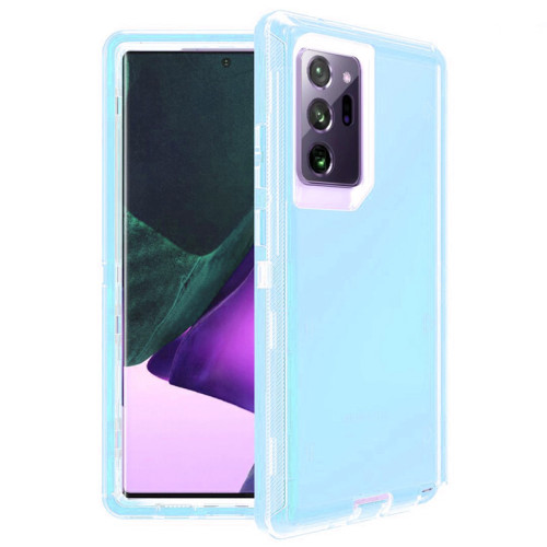 Shockproof Case For Samsung Galaxy Note 20Ultra 10 S25 S24 S23 Ultra S22Plus S10 S21 Clear 3 in 1 PC TPU Heavy Duty Protection Cover