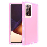 Shockproof Case For Samsung Galaxy Note 20Ultra 10 S25 S24 S23 Ultra S22Plus S10 S21 Clear 3 in 1 PC TPU Heavy Duty Protection Cover