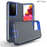 3 IN1 For Samsung Galaxy S25 S23 S22 S21 S20 S24 ULTRA S10 Plus Note 20 10 9 8 Heavy Duty Shockproof Armor dustproof Phone Case