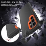 3 IN1 For Samsung Galaxy S25 S23 S22 S21 S20 S24 ULTRA S10 Plus Note 20 10 9 8 Heavy Duty Shockproof Armor dustproof Phone Case