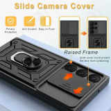 Armor Rotate With Ring Stand Camera Lens Anti-Scratch Case For Samsung Galaxy  S23 S22 Ultra S21 S20 Plus FE N20 N20U Cover