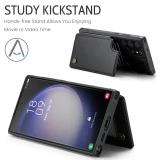 2IN1 Magnetic Flip Leather Phone Case for Samsung Galaxy S25 S24 S23 22 Ultra Plus FE Wallet Cards Shockproof Protect Back Cover